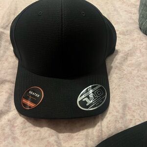 Black Snapback Hat with Adjustable Fit